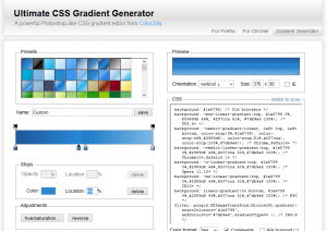CSS Graidiant Generator