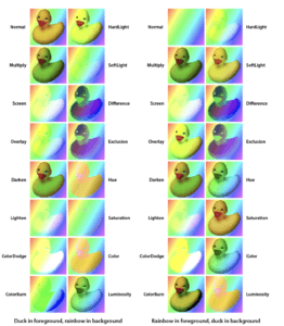 blend modes in PDF