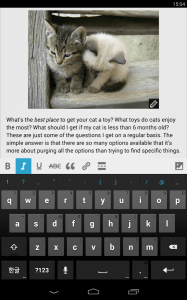 Wordpress for Android