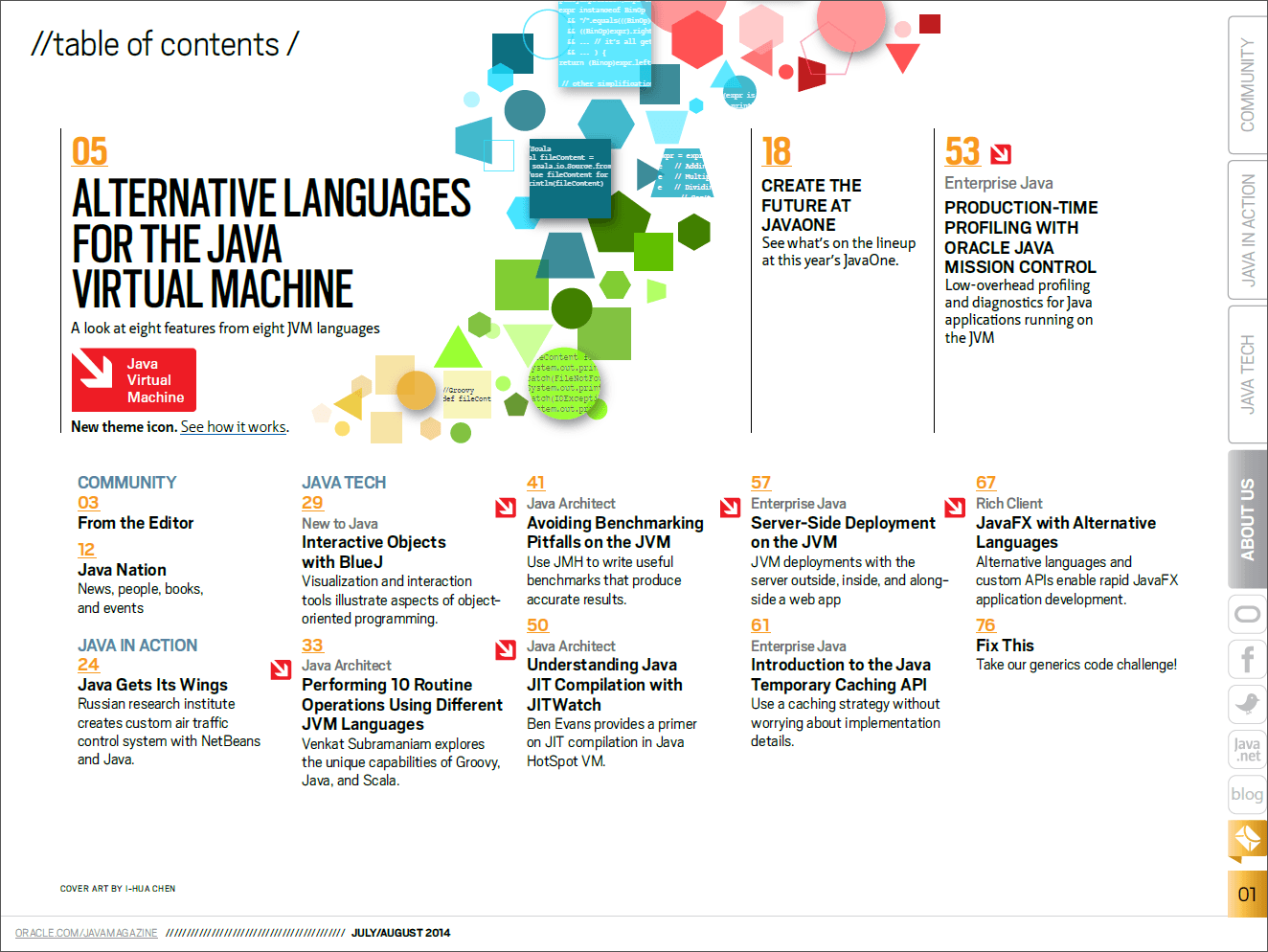 Alternative languages for the java virtual machine