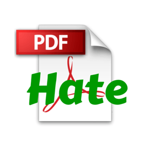 5 things I hate about PDF's!