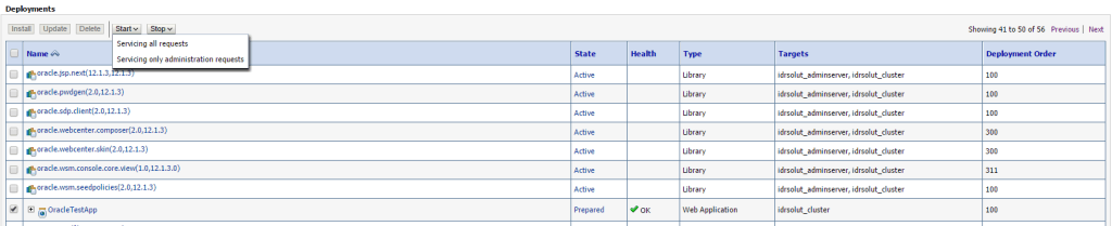 deploymentTable