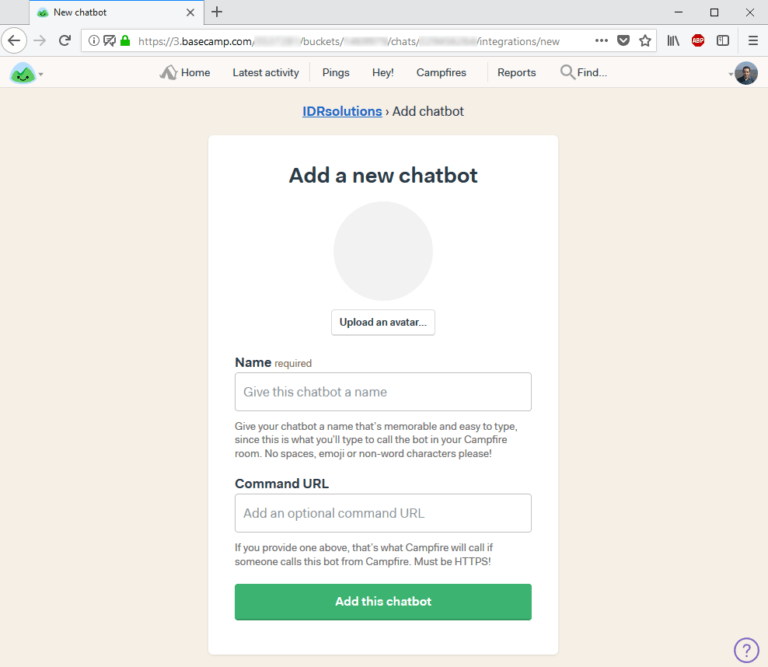 Making a Simple Basecamp Chatbot with NodeJS