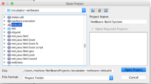 NetBeans build module