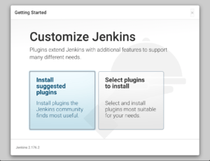 Plugin choice page