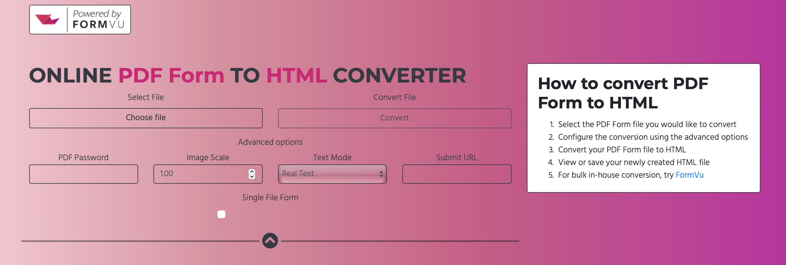 How To Convert A PDF Form To HTML Form In 4 Easy Steps