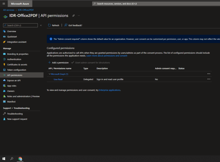How to convert Office documents to PDF with Microsoft Graph