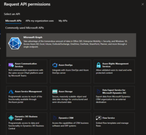 Microsoft APIs