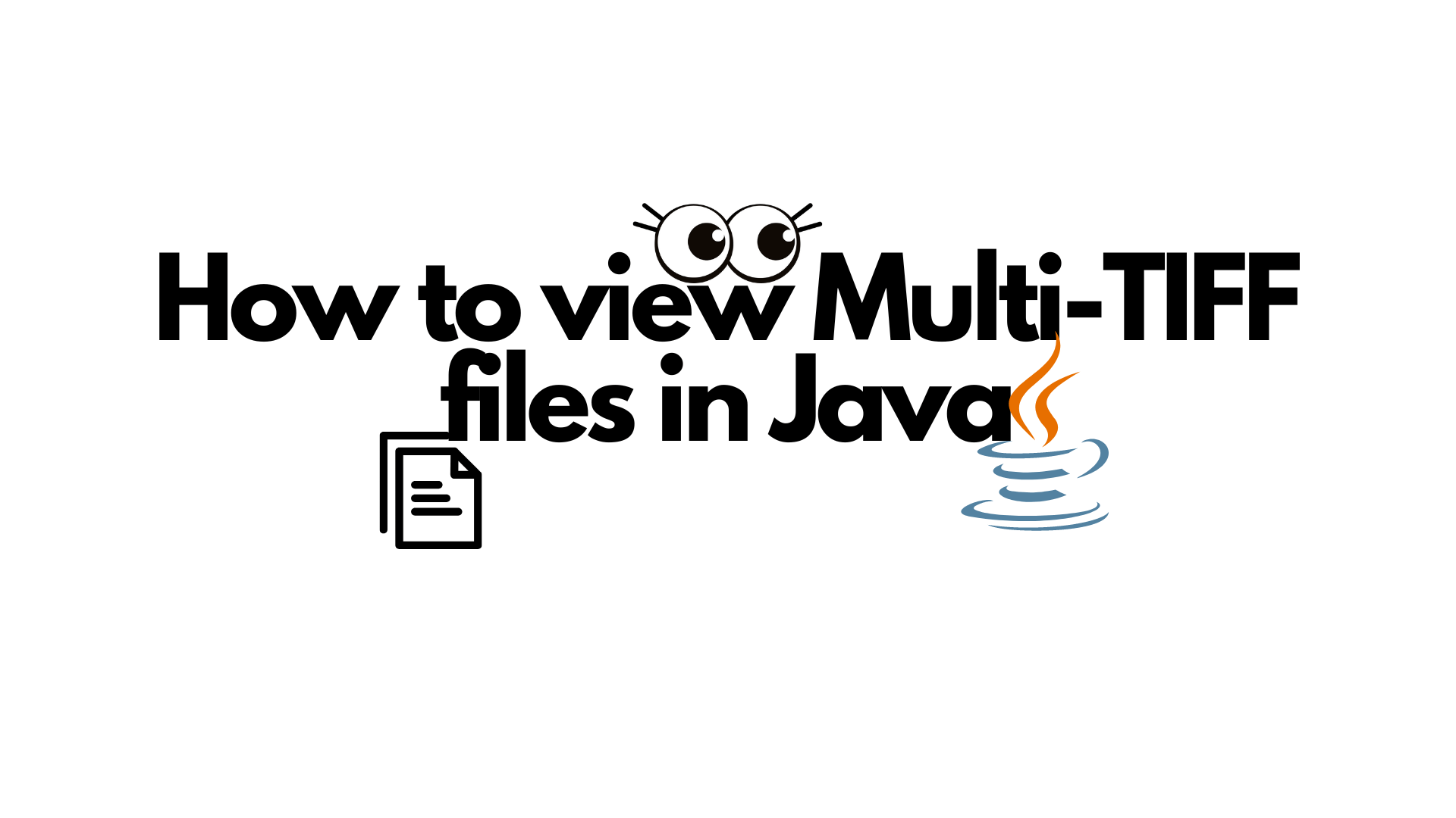 How to view Multi-TIFF files in Java
